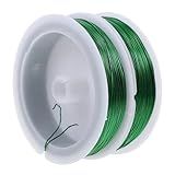 2 Rolos Fio Fino Faça Você Mesmo Enfeites De Artesanato Arame Para Artesanato Fio Artístico Arame Para Colar Arame De Ferro Linha Colorida Materiais Fio Elétrico Ferro Galvanizado