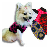 2 Roupa Pet Cachorro Gato Cachorro Inverno Frio Quentinha