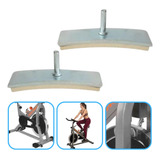 2 Sapata Pastilha Freio Feltro Bicicleta Indor Bike Spinning