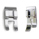 2 Sapata Pontos Decorativo E Reto Singer Janome Brother Elna
