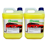 2 Shampoo Com Cera Automotivo Carnaúba Carro Moto 5 Litros