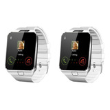 2 Smartwatches Dz09 Compatíveis Com Cartão Sim E Câmera