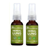 2 Spray De Limpeza Pulmonar De Ervas Breathdetox