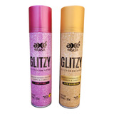 2 Spray Glitter Brilho Corpo E Cabelo Glitzy Carnaval Festas