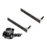 2 Suporte Apara Barro Dianteiro Mb 1113 1114 Cromado