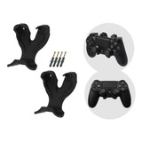 2 Suportes De Parede Para Controle Playstation Ps4 Ps3 Ps2