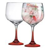 2 Taças Gin De Vidro Para Bombay Tanqueray Beefeater 650ml