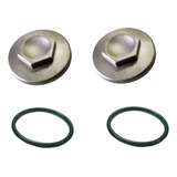 2 Tampas Regulagem Válvula Para Moto Nx 400 Falcon