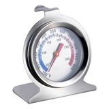 2 Termômetros Analógico Forno 300 Inox Pizzaria Padaria