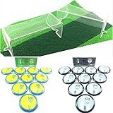 2 Times - Traves - Futebol De Botão - Vidrilha 45mm - BRA X ARG