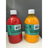 2 Tinta Carimbo Tecido Magifix 500 Ml 3 Almofadas