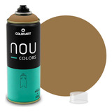 2 Tinta Spray Colorart Nou Colors P Grafiteiros 400ml Ocre