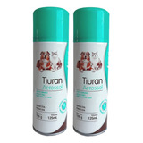 2 Tiuran Aerosol 125ml Contra Sarna Fungo Envio Imediato