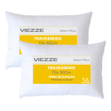 2 Travesseiros Antialérgico Soft Plus 50x70 Super Macio