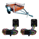 2 Un Modulo Engate Lc Reboque Easy 12v Soft Função Canceller
