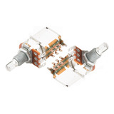 2 Unds Potenciômetros Gotoh Push pull 250k A Ou B