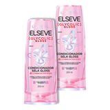2 Uni Condicionador Loréal Paris Elseve Glycolic Gloss 200ml