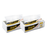 2 Unid Toalha De Papel Snob Prática Bancada Pct 100 Un