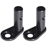 2 Unidades Acessórios De Reboque Engate De Reboque De Bicicleta Acessório De Reboque De Bicicleta Infantil Adaptador De Engate De Reboque Bebê Bicho De Estimação Conector Aço