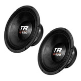 2 Unidades Alto Falante Triton Tr 620 12 Polegadas 620 Rms