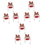 2 Unidades Chapéu De Tigre Adereço Decorativo Chapéu Infantil Chapéus Decoração Chapéu De Bebê Bordado Chapéu Decorativo Bebê Mantenha Morno Adereços China Decorar Filho Brocado