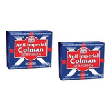 2 Unidades De Anil Imperial Colman Pedra 90g