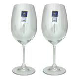 2 Unidades De Taças Vinho Branco Em Cristal 450ml Bohemia