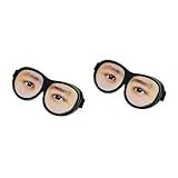 2 Unidades Máscara Noturna Dormir Almofadas De Algodão Para óculos Vendas Engraçadas Olho Tapa Olho Viseira De óculos Tridimensional De Olhos Vendados Saco De Armazenamento 3d