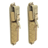 2 Unidades Molle Acessório Bolsa Cinto Mochila Alça