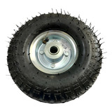 2 Unidades Pneu Roda 350x4 Camara Carrinhos Carga Completo