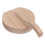 2 Utensílios De Tortilha De Madeira Natural 2 Peças