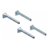 2 Varal Aço Dobrável Articulável Retrátil Parede Muro Roupas