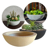 2 Vaso Cuia Bacia Plantas 36cm P Arranjo De Centro De Mesa