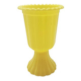 2 Vaso Grego Decoração Mesa Festa Plástico 19cm