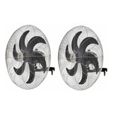 2 Ventiladores Ventisilva Parede Oscilante Basculante Ø 65cm