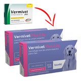 2 Vermífugo Vermivet Plus 2g Biovet 2 Comprimidos P 30kg