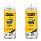 2 Verniz Protetor Para Tinta 200ml Spray Brilho Rodas Vonder