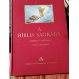 2 Volumes A Bíblia Sagrada Novo E Antigo Testamento Resumido E Ilustrado 1959 leia Descrição