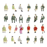 2 X 25x Escala Ho 1 87 Figuras Passageiro De Rua Do Sentar