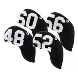 2 X 4x Neoprene Headcover Clube De Golfe Cobre Cunhas À