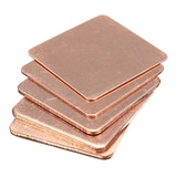 2 X Chapa Cobre Dissipador Calor Chipset Gpu 15mm X 0 5mm