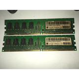 2 X Memória Ram Ddr2 512mb 400mhz Br 0c6882 Itautec Pc3200