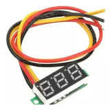 2 X Mini Display Voltimetro Azul 0 28 Pol 2 5v 30v Nf e