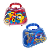 2 X Mini Maleta De Médico Infantil Presente Menina E Menino
