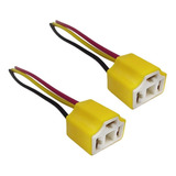 2 X Soquete Em Porcelana Para Farol H4 C fio 1 5mm