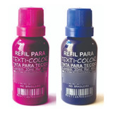 2 X Tinta Carimbo Para Tecido Magifix 30 Ml