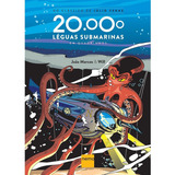 20.000 Léguas Submarinas Em Quadrinhos, De João Marcos. Editora Nemo, Capa Mole Em Português, 2012