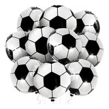 20 Balões Bola De Futebol 21cm