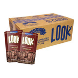 20 Biscoito Wafer Recheado Chocolate Itamaraty Look 55g