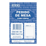 20 Blocos Comanda Pedido De Mesa